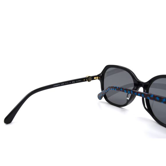 NEW KATE SPADE LOURDES/F/S 3H2 BLACK GREY POLARIZED AUTHENTIC SUNGLASSES - Picture 11 of 12